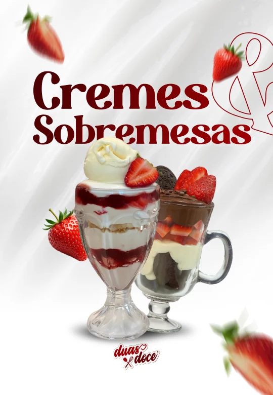 Cremes & Sobremesas Lucrativas — DuasXDoce